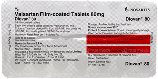 Diovan 80 Tablet 14